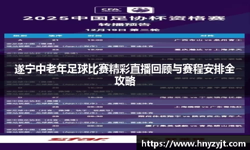 遂宁中老年足球比赛精彩直播回顾与赛程安排全攻略